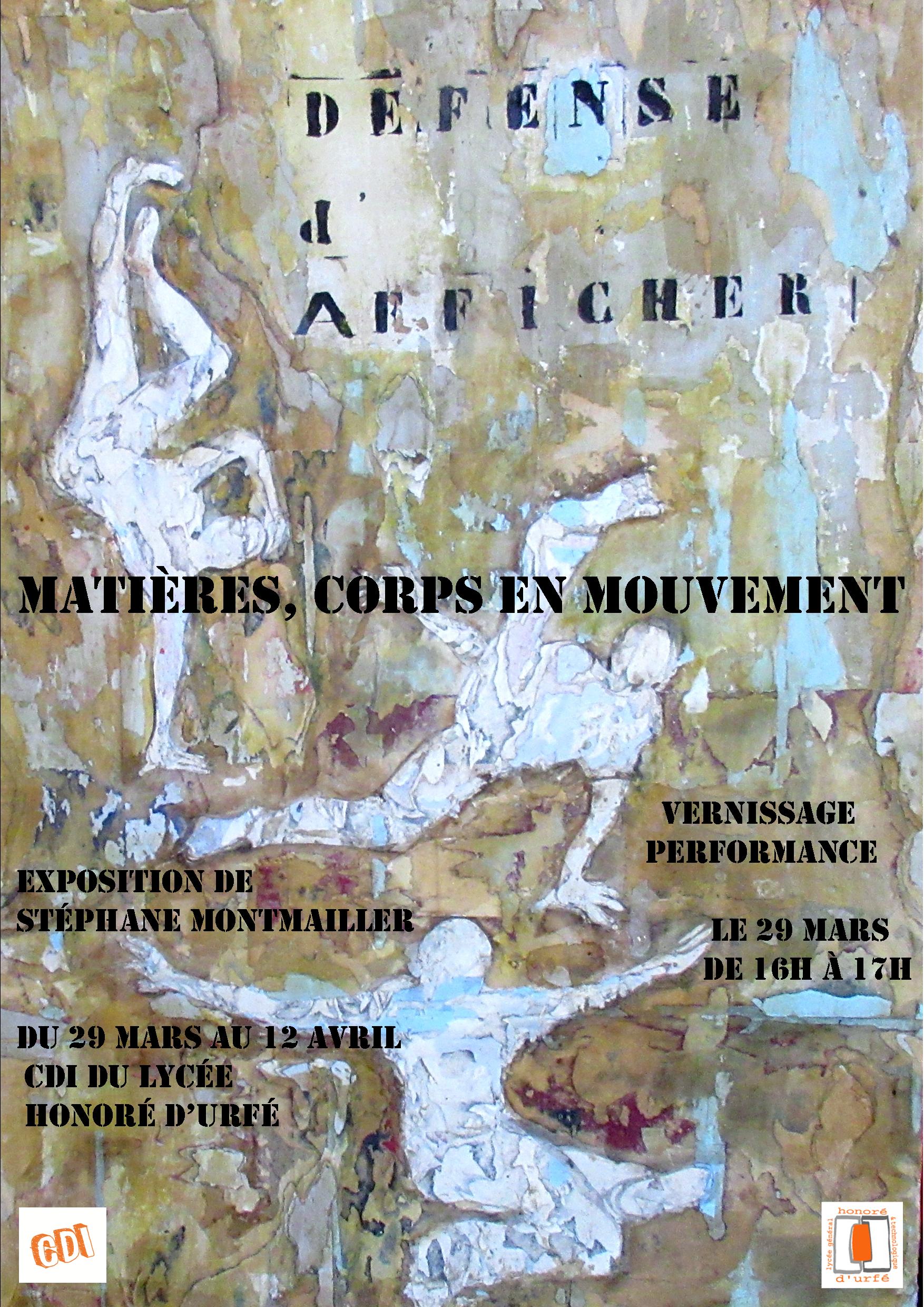 Affiche expo Montmailler