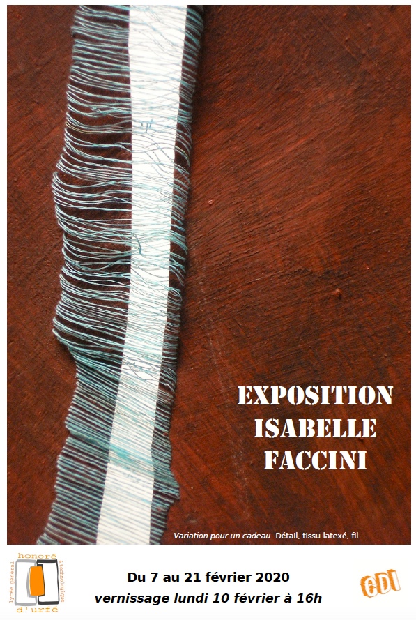 affiche Isabelle Faccini
